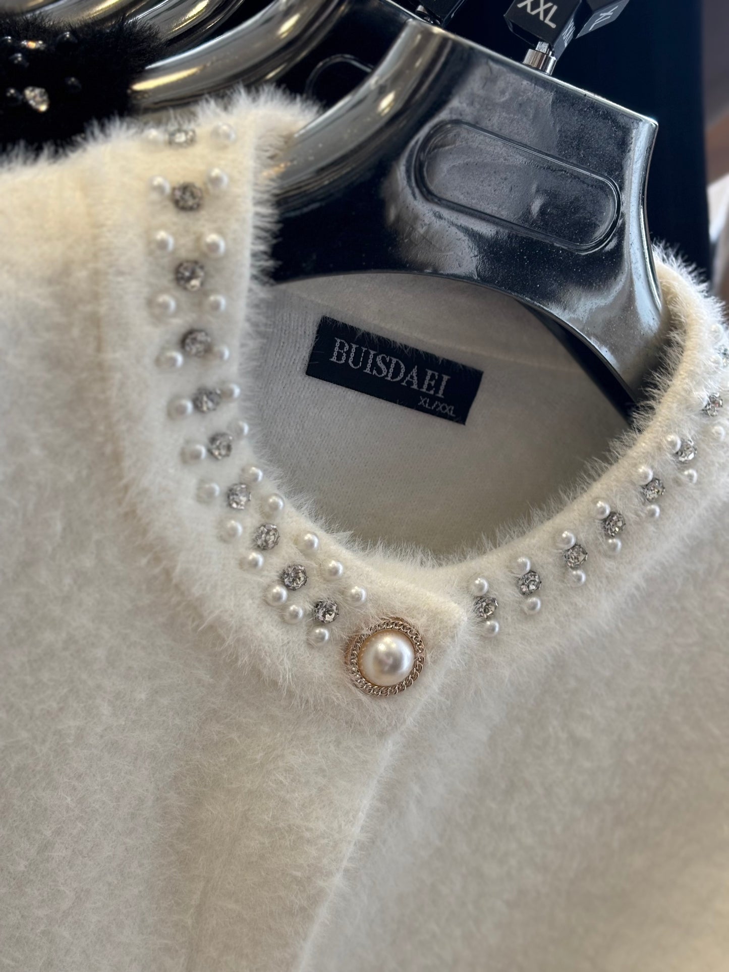 Diamanté Button Jacket