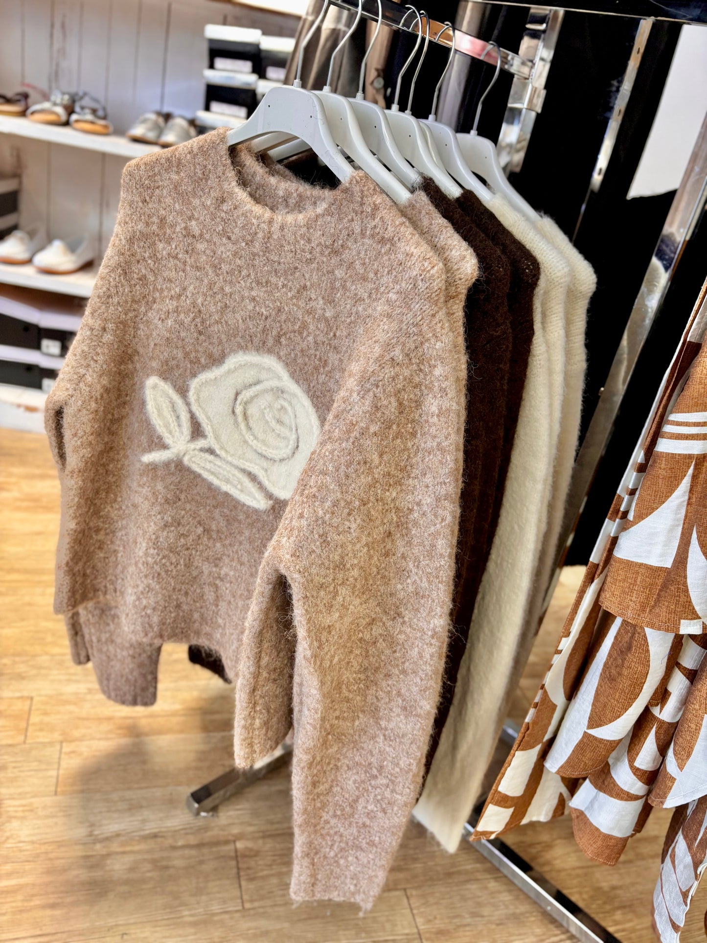Rose Wool Blend Jumper