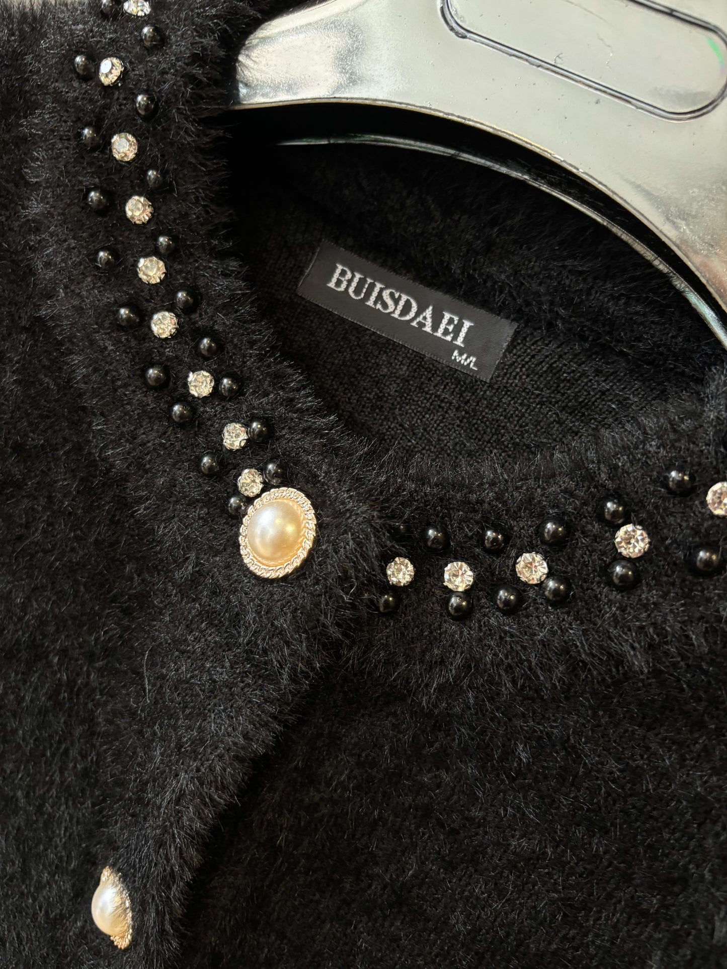 Diamanté Button Jacket
