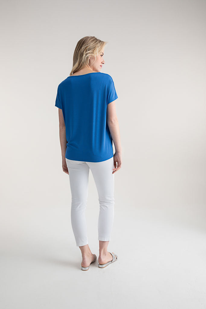 Marble Layered Diamante Top with Cami