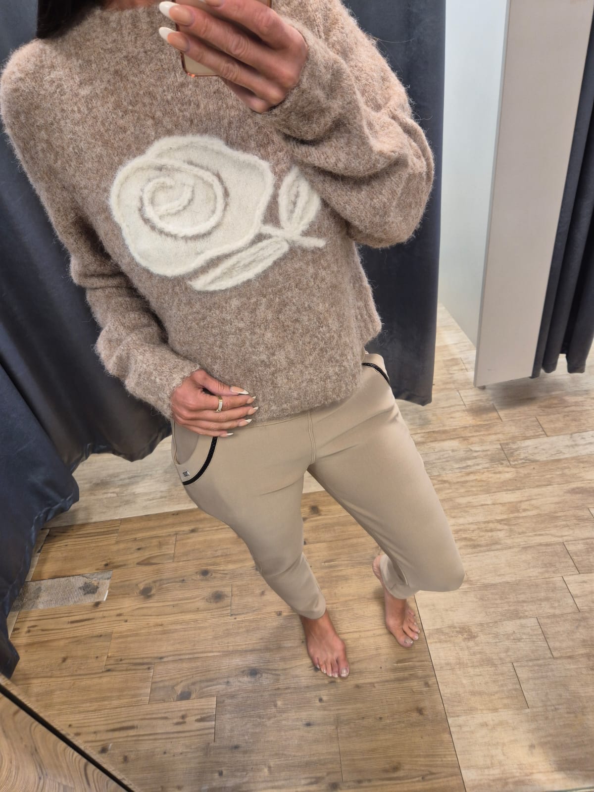 Rose Wool Blend Jumper