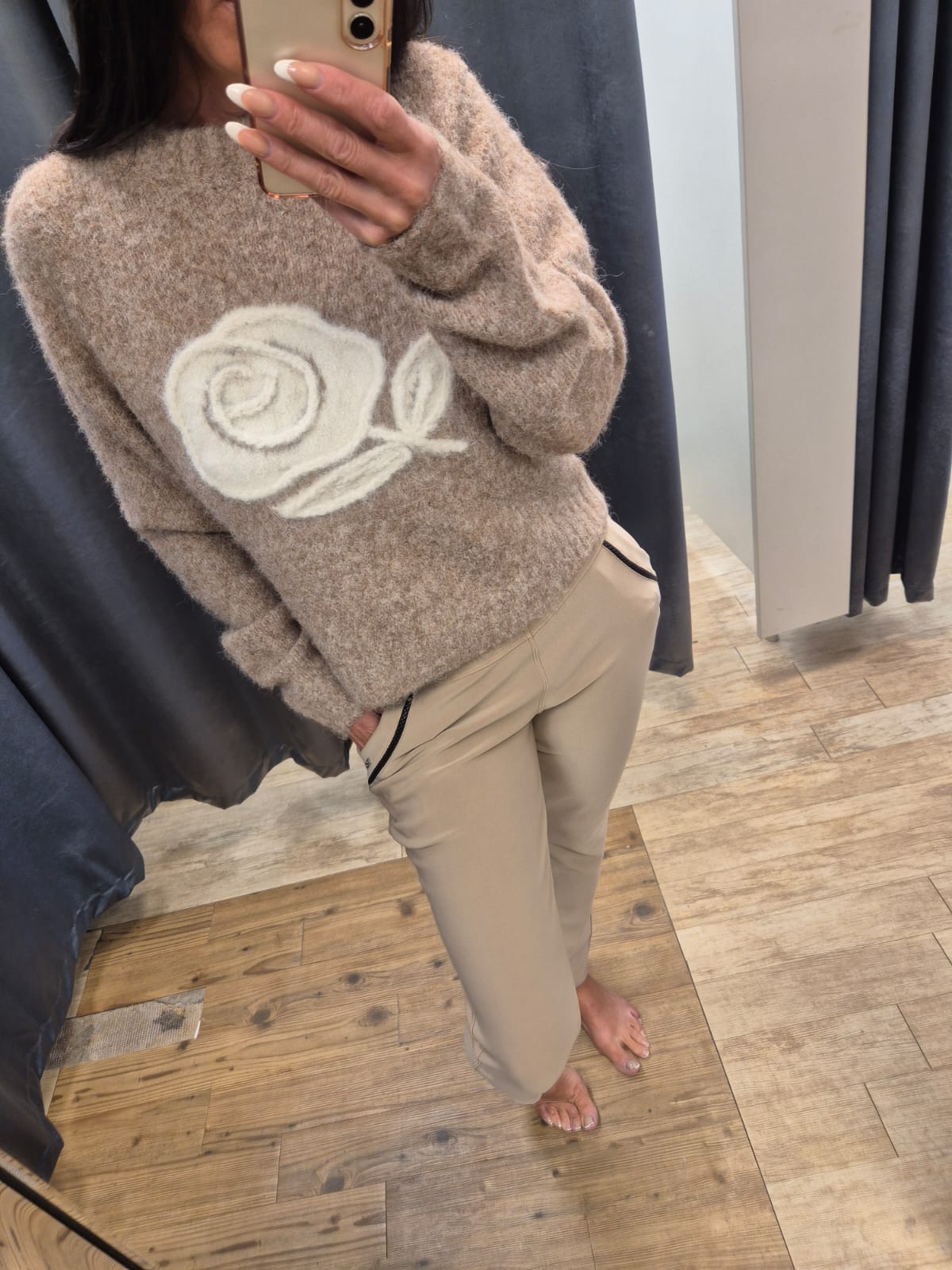Rose Wool Blend Jumper