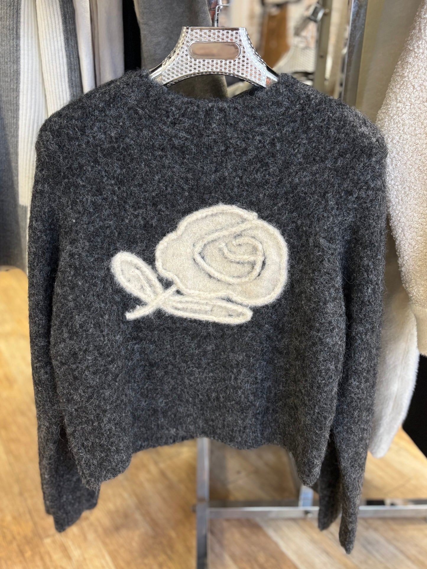 Rose Wool Blend Jumper