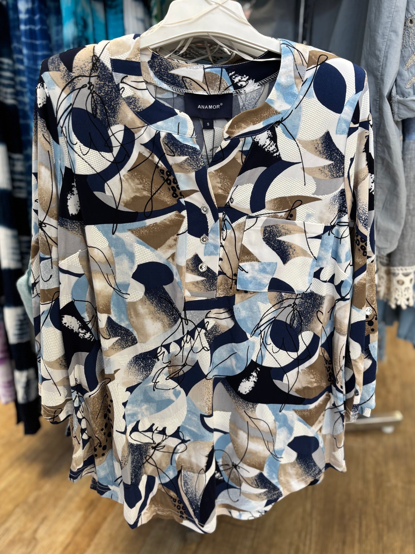 Anamor Pocket Blouse