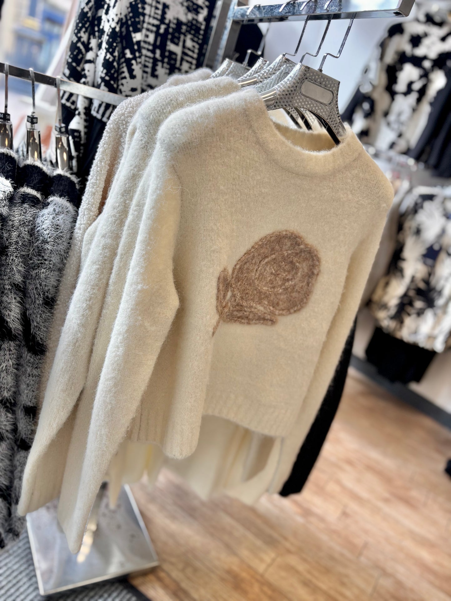 Rose Wool Blend Jumper