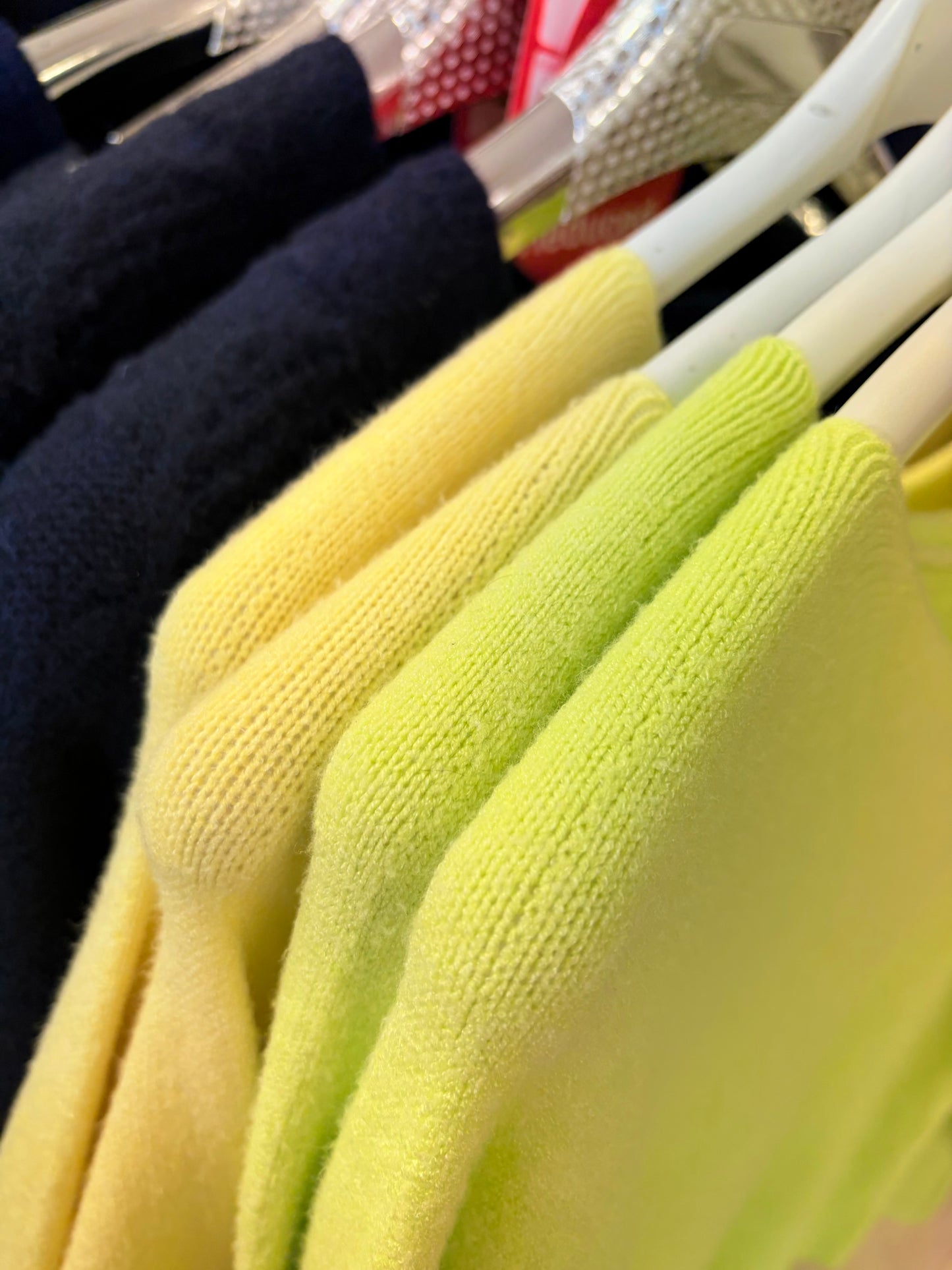 Wide Neck Plain Jumper