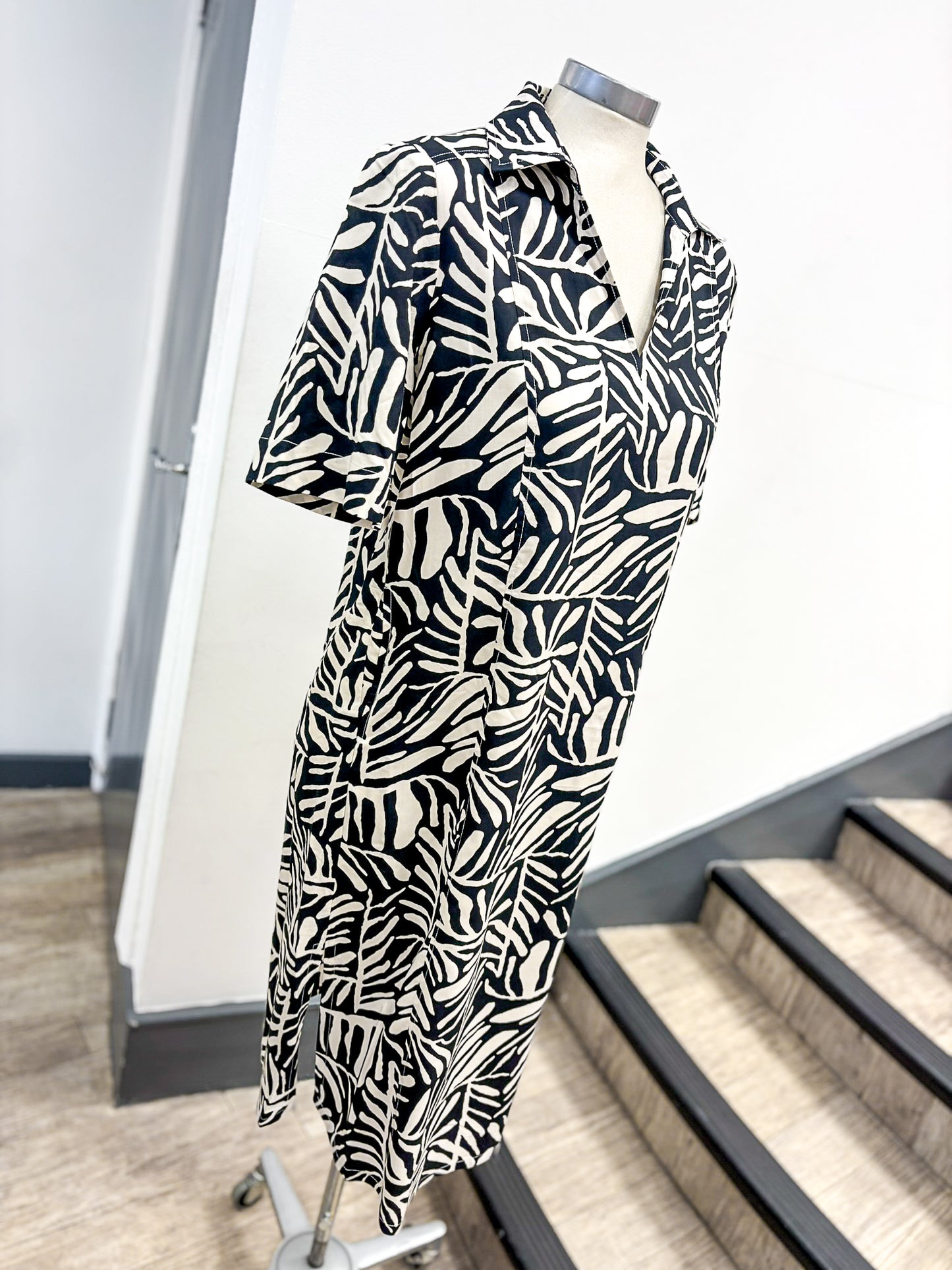 Pomodoro Twig Shirt Dress