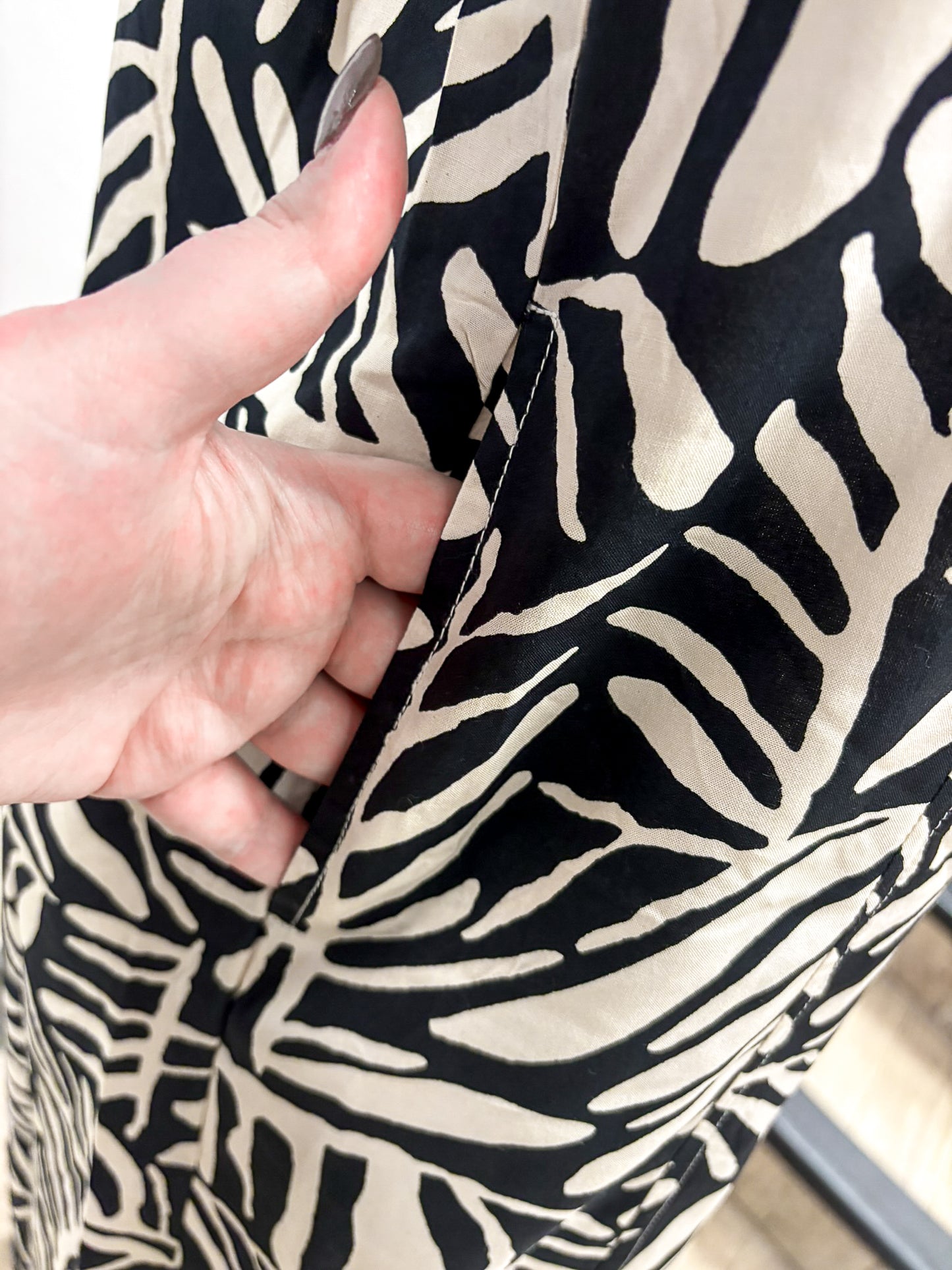 Pomodoro Twig Shirt Dress