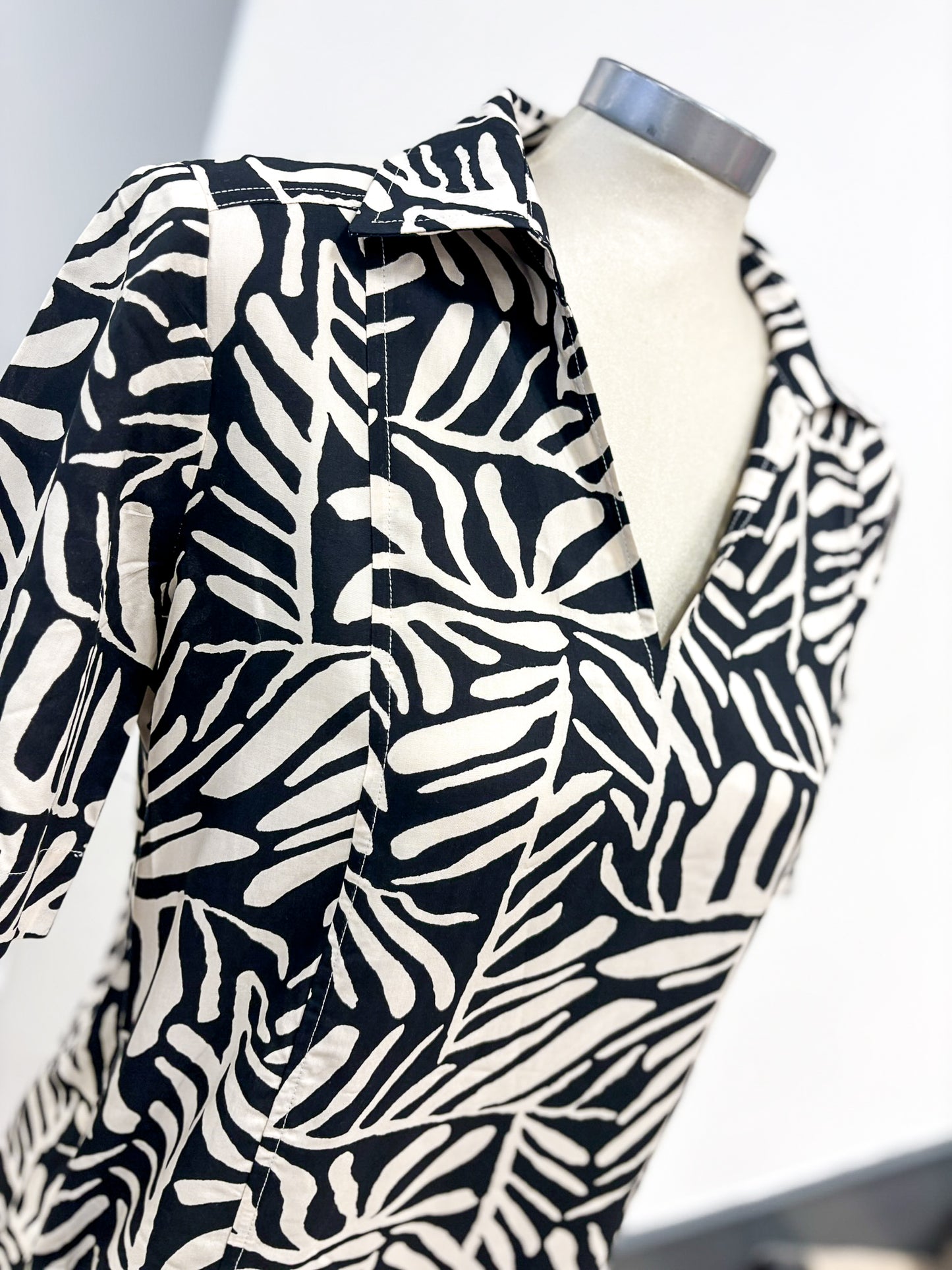 Pomodoro Twig Shirt Dress