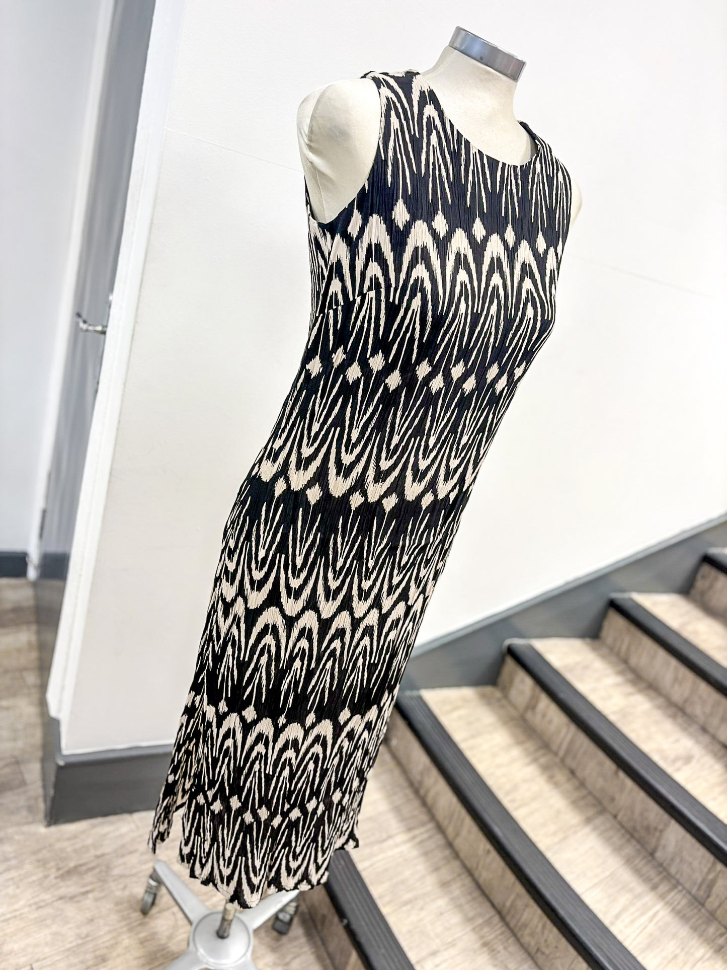 Pomodoro Tribal Long Dress