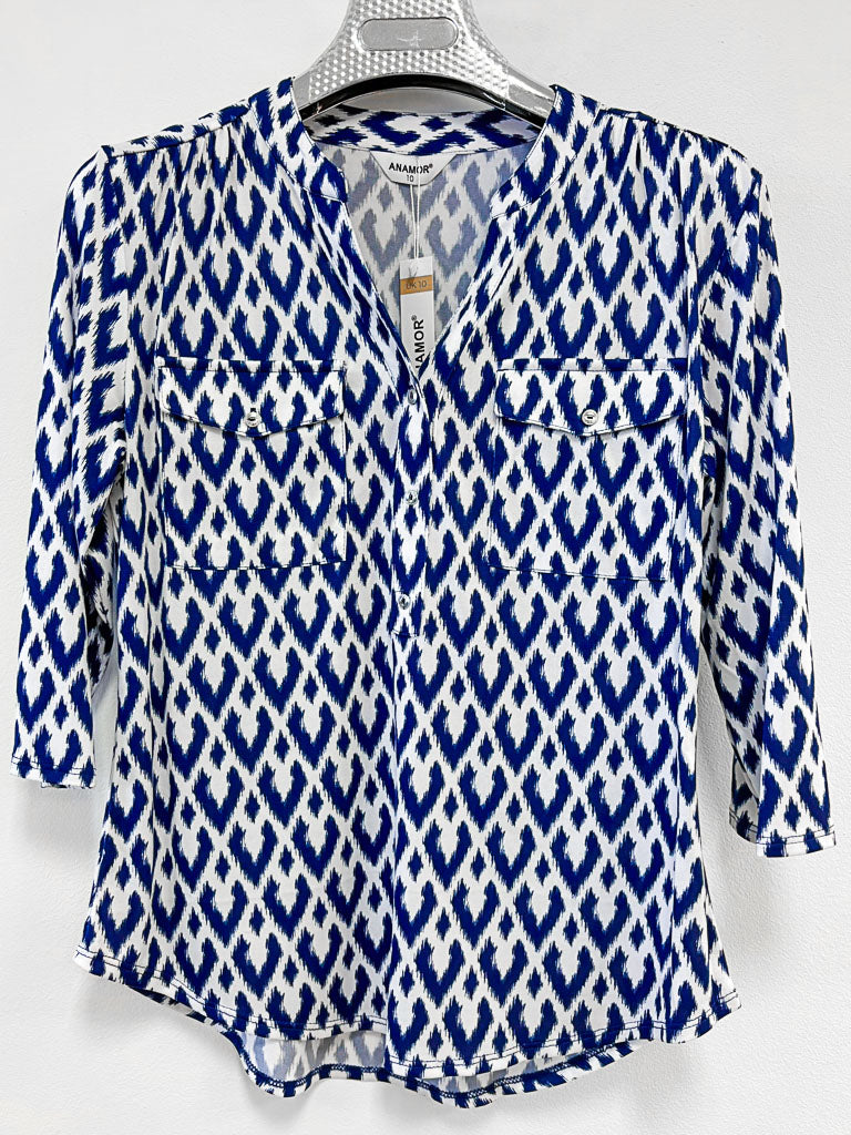 Anamor Pocket Blouse
