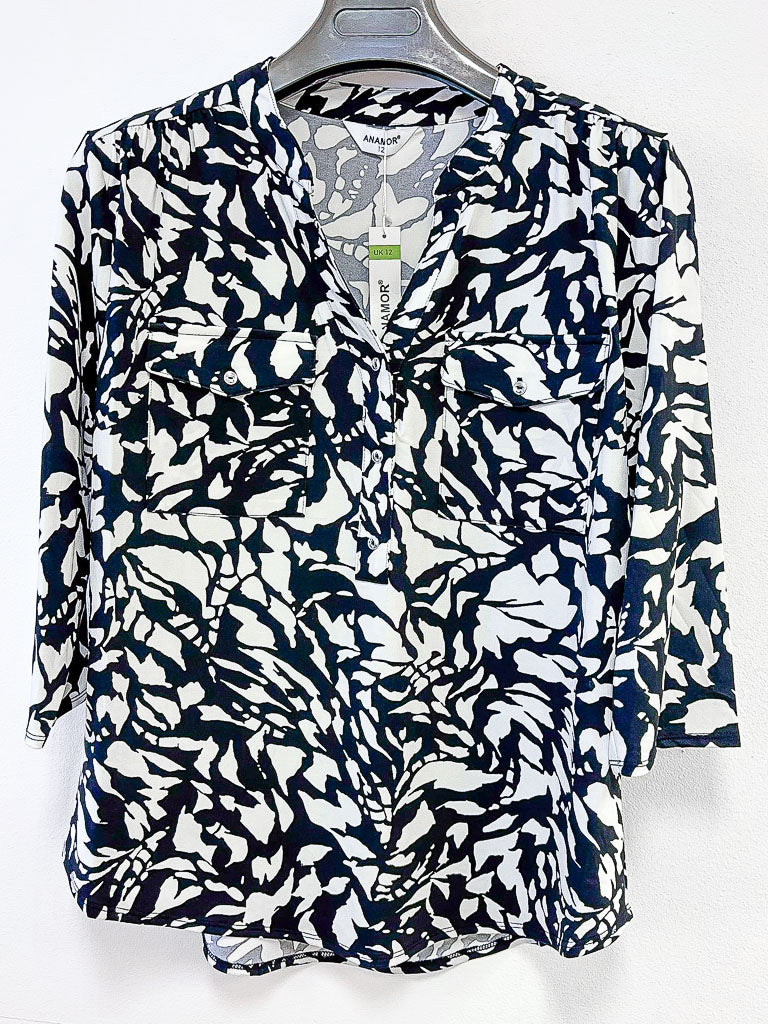 Anamor Pocket Blouse