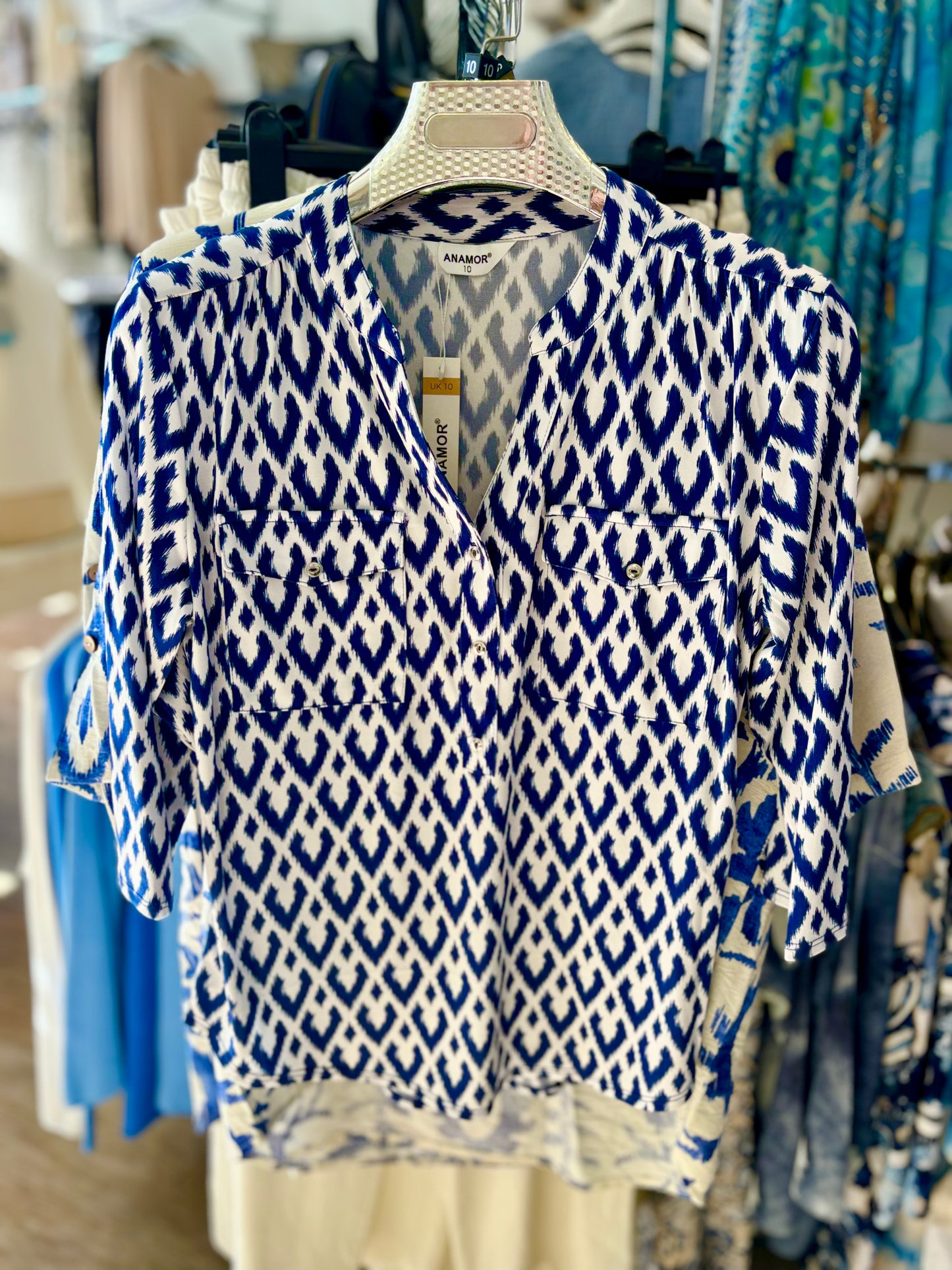 Anamor Pocket Blouse