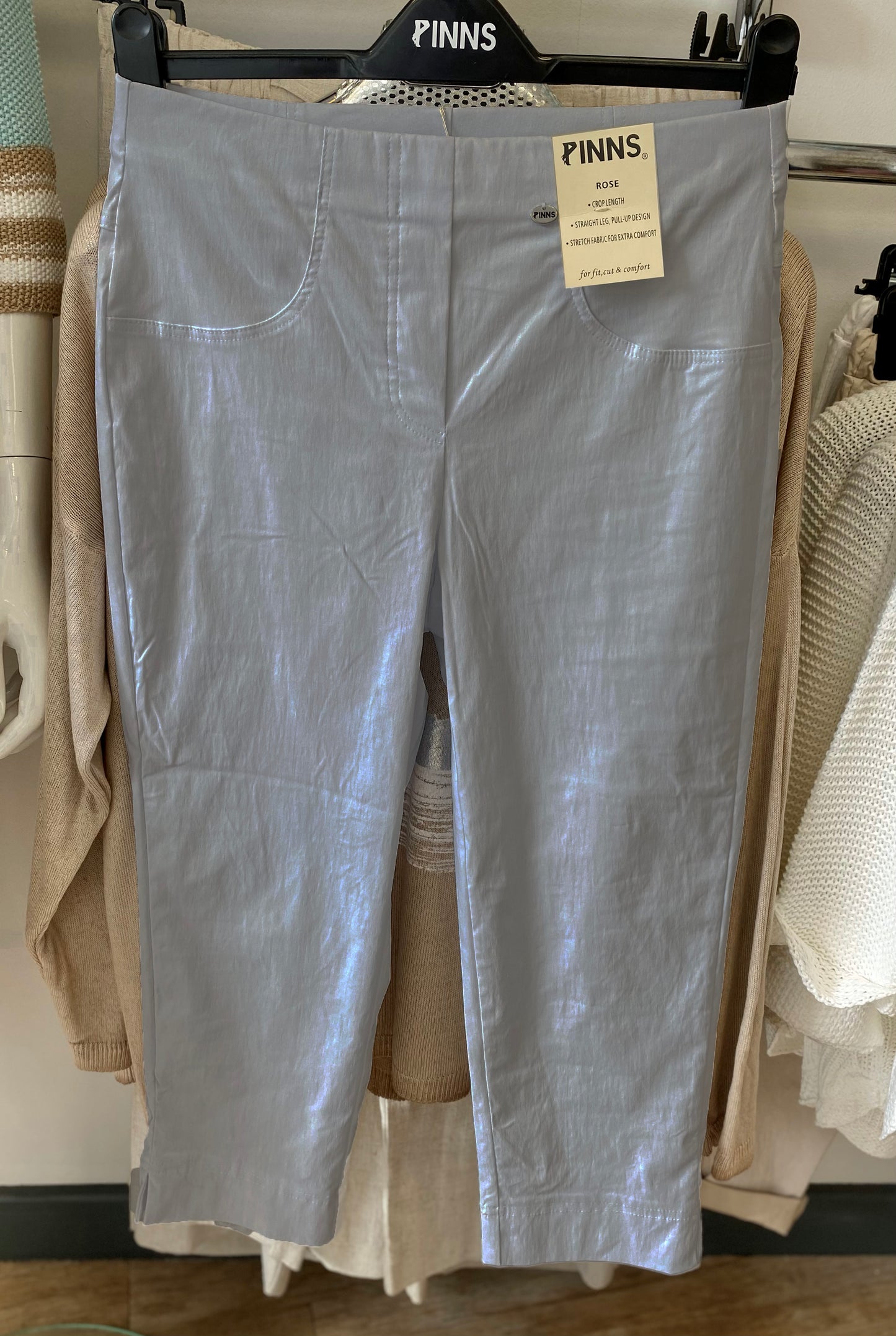 Pinns Pull On Ankle Grazer Trousers - DISCONTINUED