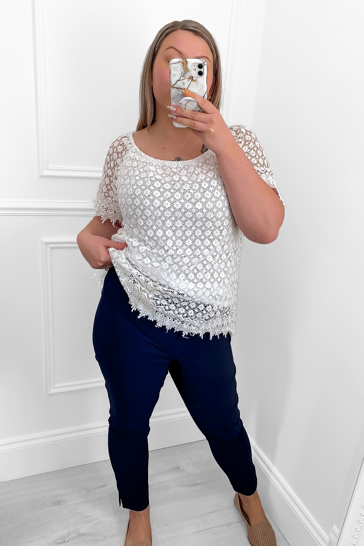 Pinns Pull On Ankle Grazer Trousers - DISCONTINUED