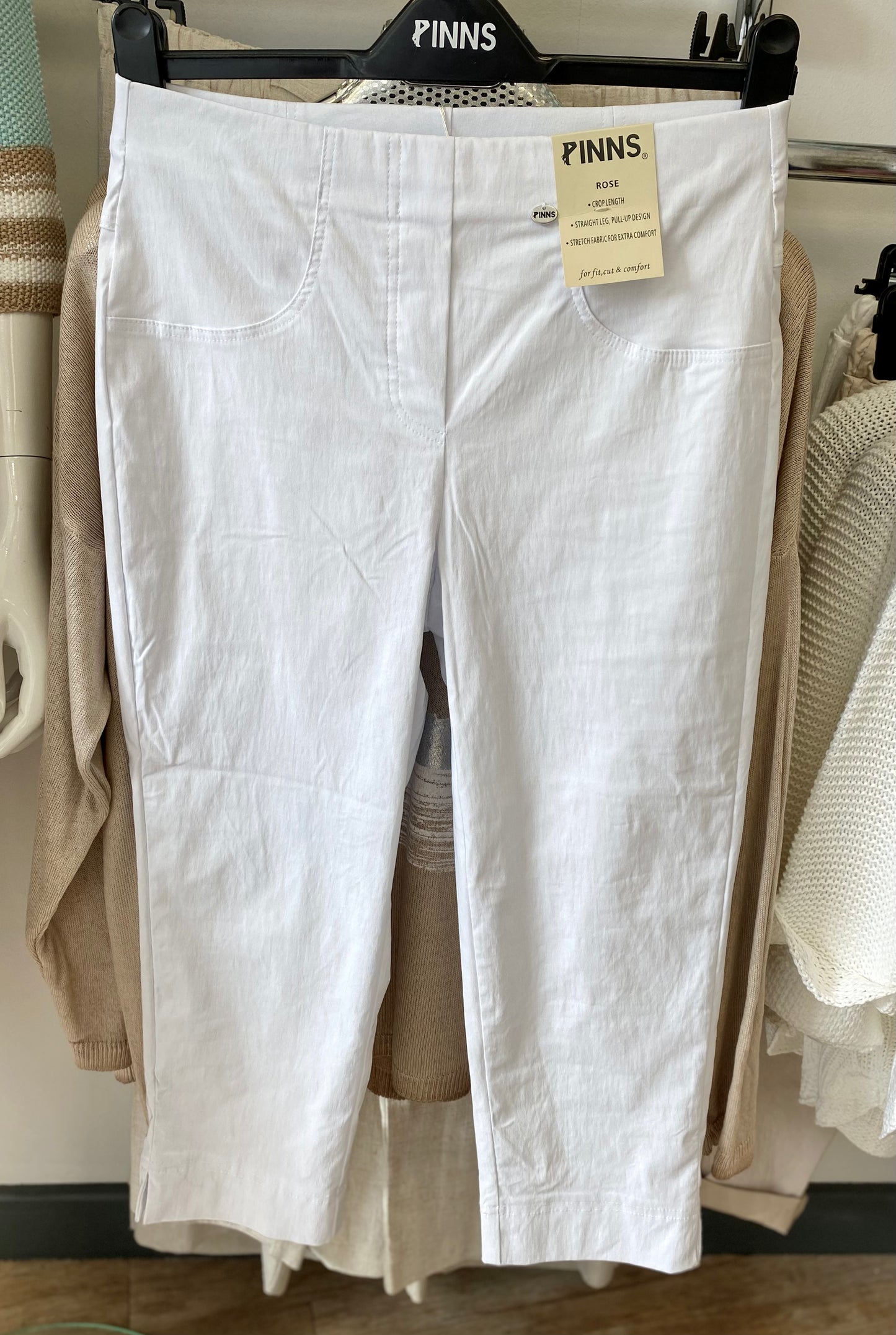 Pinns Pull On Ankle Grazer Trousers - DISCONTINUED