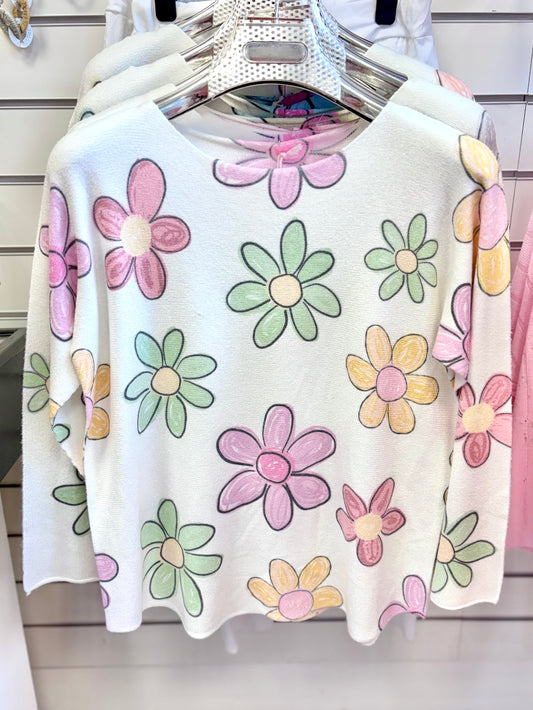 Printed Made in Italy Jumper