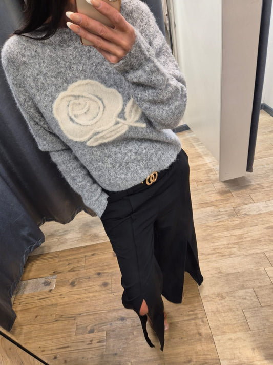 Rose Wool Blend Jumper