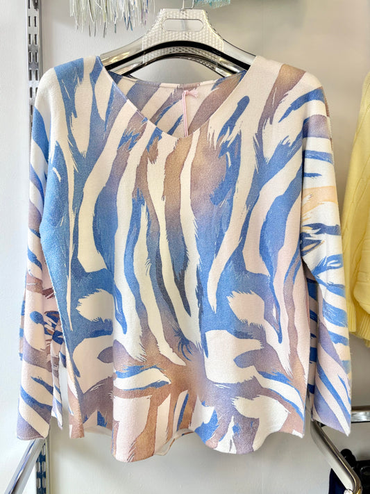 Printed Made in Italy Jumper