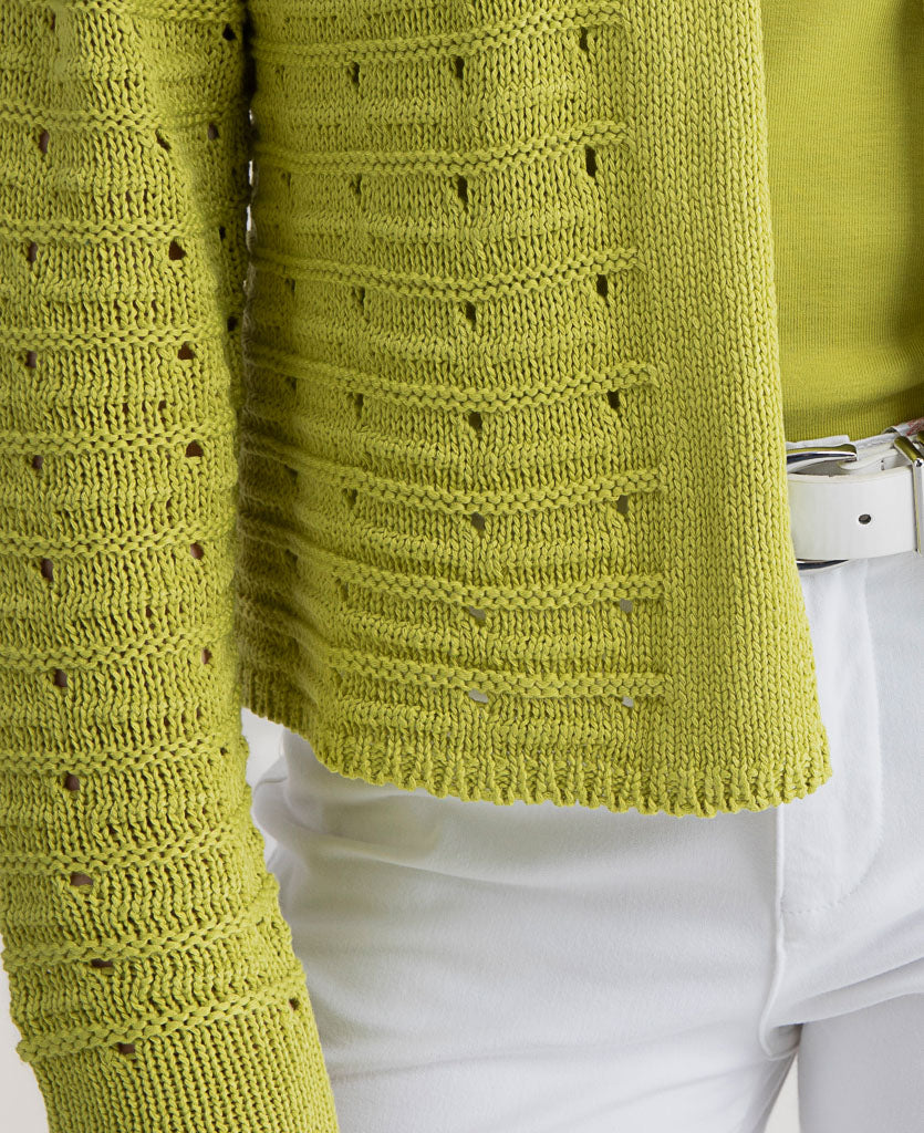 Marble Short Button Cardigan