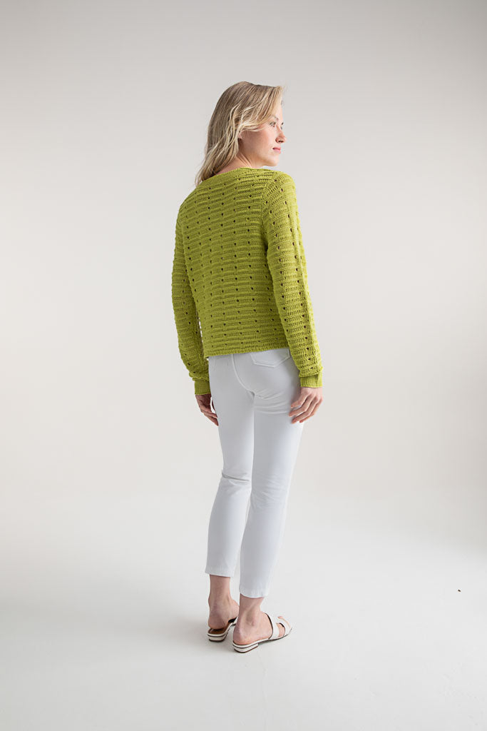 Marble Short Button Cardigan