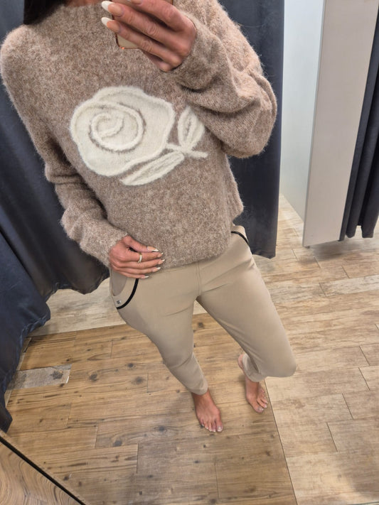 Rose Wool Blend Jumper