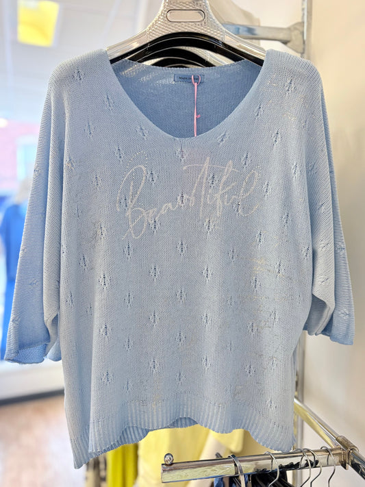 ‘Beautiful’ Made in Italy Jumper