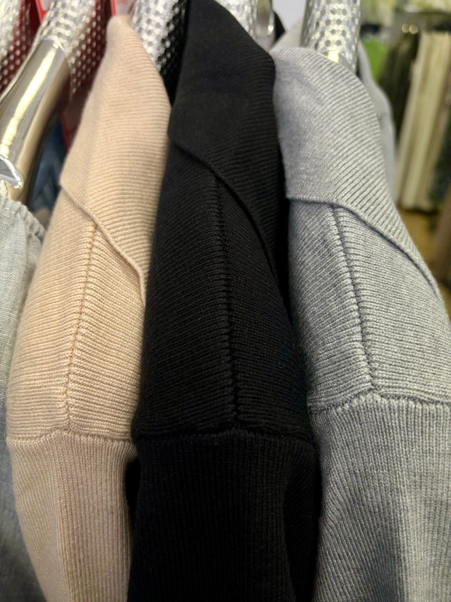 Sarah Tempest Fine Knit Biker Jacket
