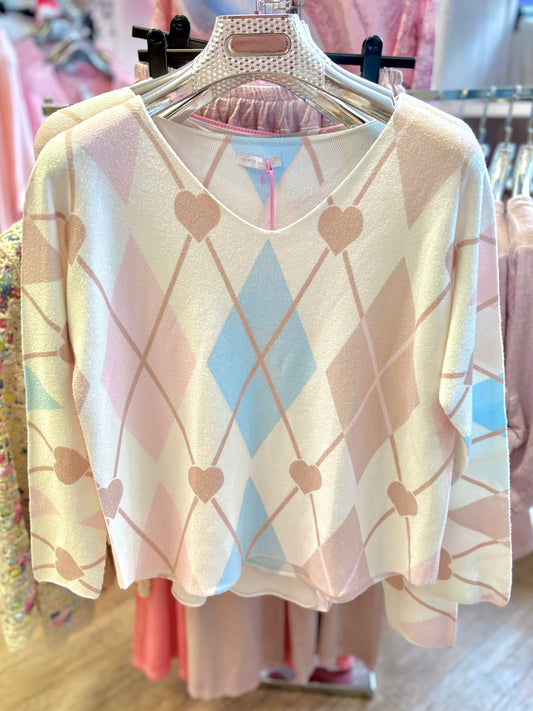 Printed Made in Italy Jumper