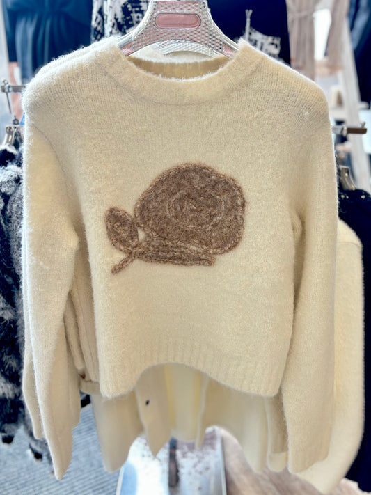Rose Wool Blend Jumper