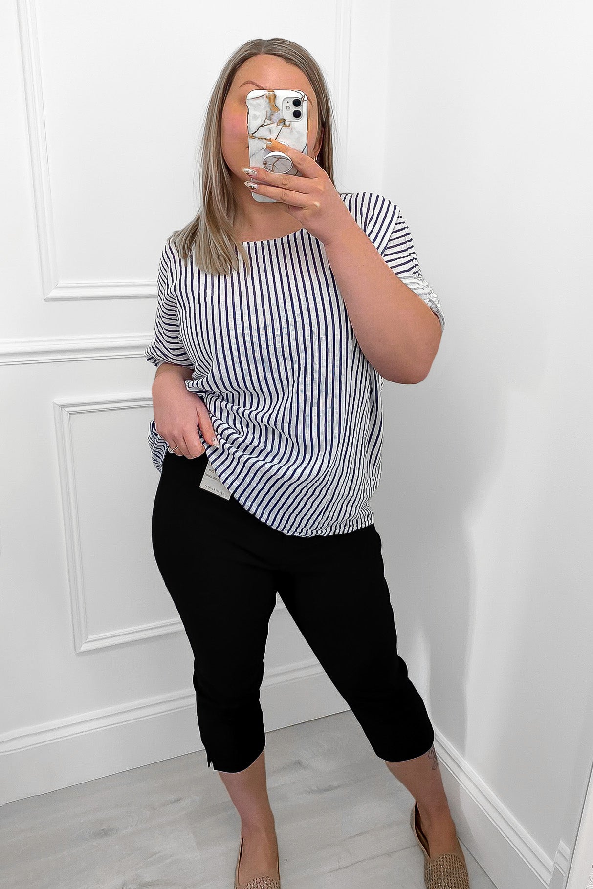 Pinns Pull On Ankle Grazer Trousers