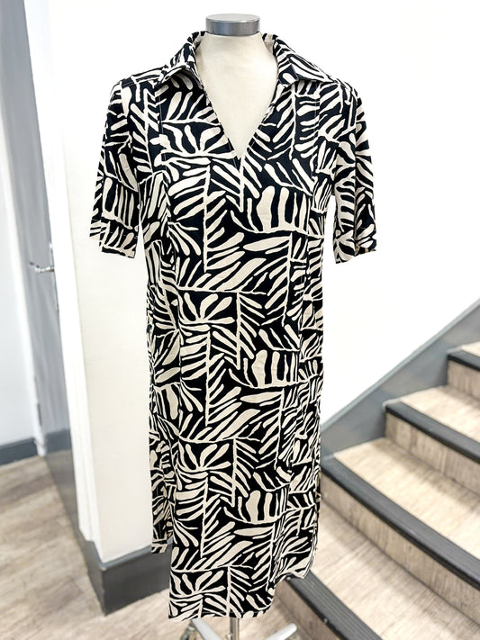 Pomodoro Twig Shirt Dress