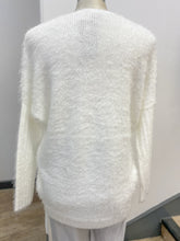 Load image into Gallery viewer, Marble Fluffy V Neck Jumper