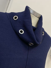 Load image into Gallery viewer, Marble Eyelet Turtle Neck Jumper