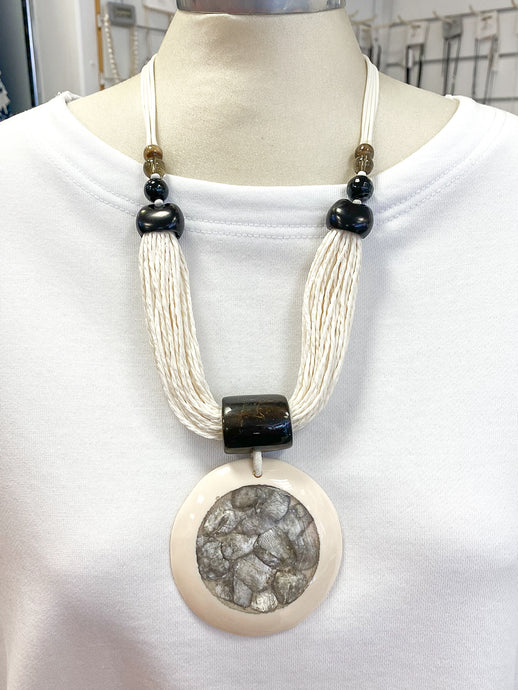 Tempest Chunky Circle Necklace