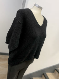 Sorbet Short Sleeved Alpaca Wool Jumper