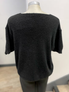 Sorbet Short Sleeved Alpaca Wool Jumper