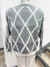 Load image into Gallery viewer, Malissa J Beaded Diamond Pattern Jumper