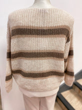 Load image into Gallery viewer, Sorbet Mohair Blend Striped Jumper