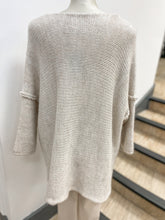 Load image into Gallery viewer, Sarah Tempest Alpaca Wool Blend Asymmetric Jumper