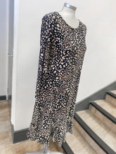Load image into Gallery viewer, Saloos Abstract Leopard Print Dress