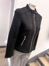 Load image into Gallery viewer, Jessica Graff Cable Biker Jacket