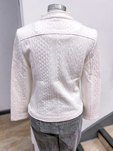 Jessica Graff Cable Biker Jacket