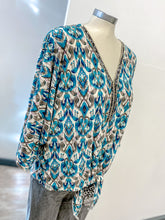 Load image into Gallery viewer, Embellished V Neck Top