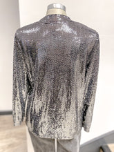 Load image into Gallery viewer, Sequin V Neck Blouse