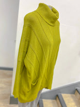 Load image into Gallery viewer, Polo Neck Long Chevron Jumper
