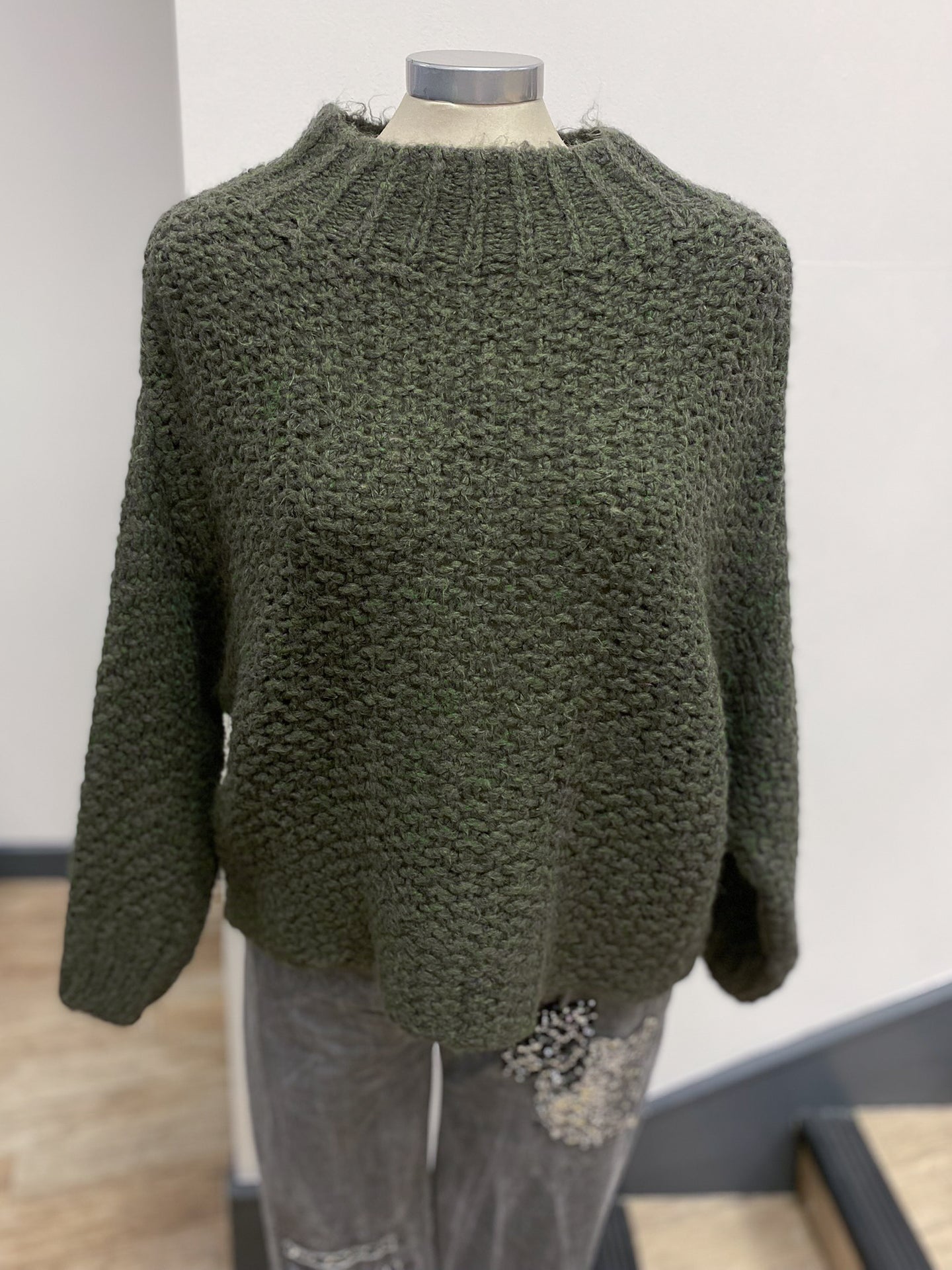Boucle Wool Jumper