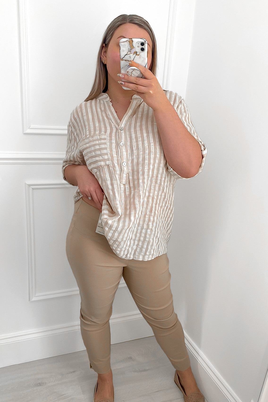 Pinns Pull On Ankle Grazer Trousers