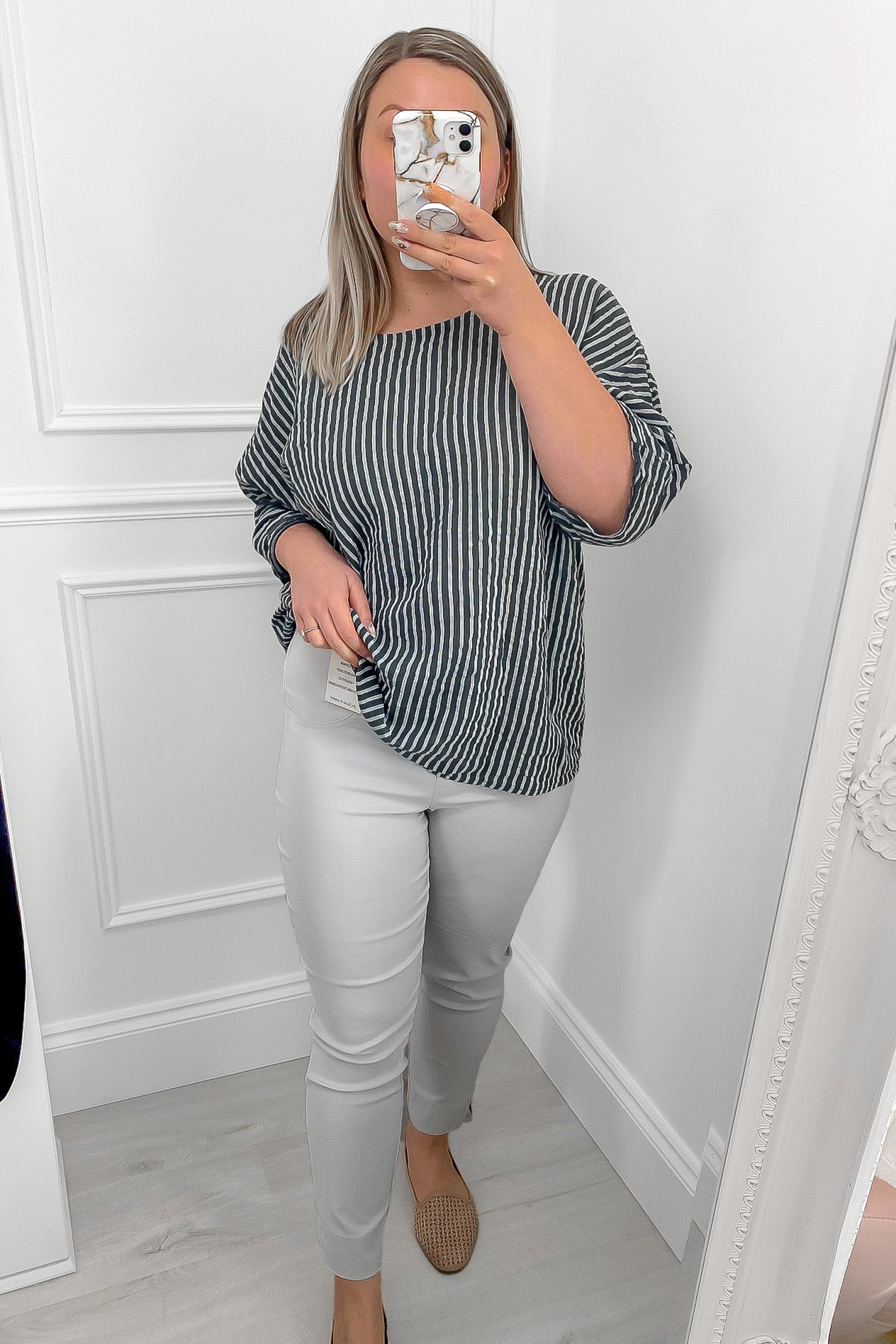 Pinns Pull On Ankle Grazer Trousers