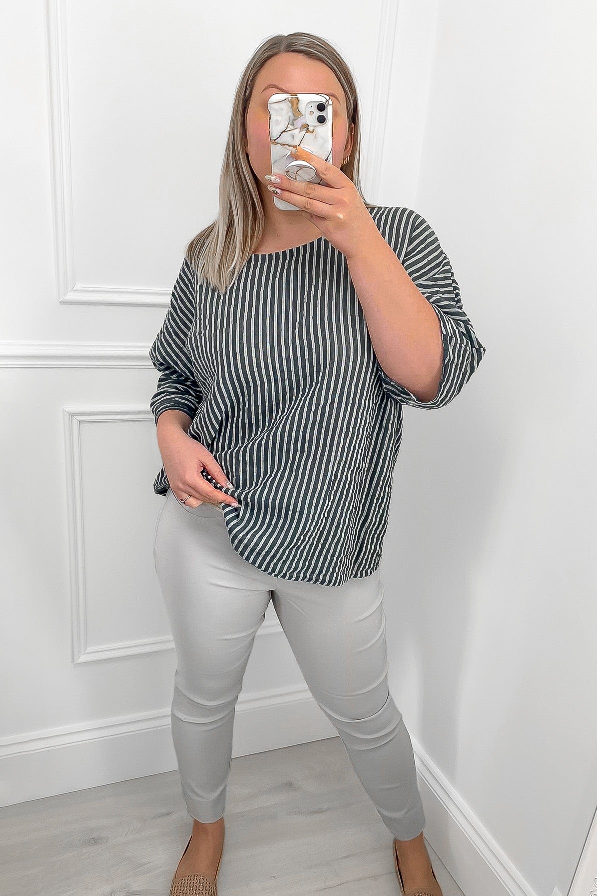 Pinns Pull On Ankle Grazer Trousers